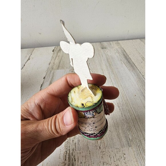 D. P. Ratt Unique glitter butterfly statue decor make magic - Picture 5 of 8